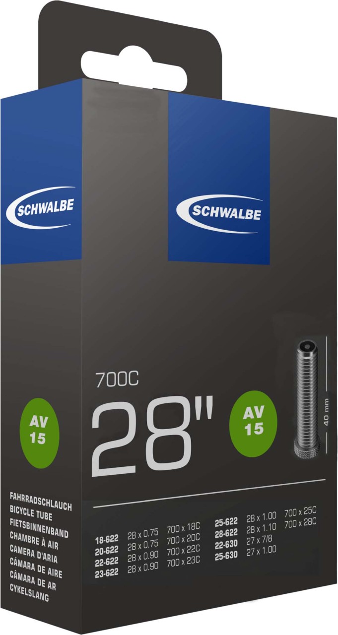 Schwalbe Tubo AV n. 15 28"/700C