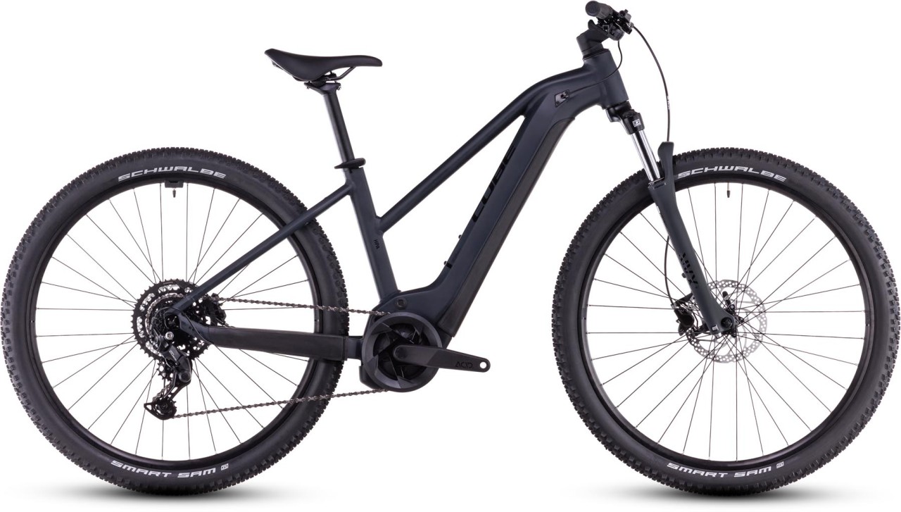 Cube Reaction Hybrid Performance 625 night n black 2025 - E-Bike Hardtail Mountainbike per Donne