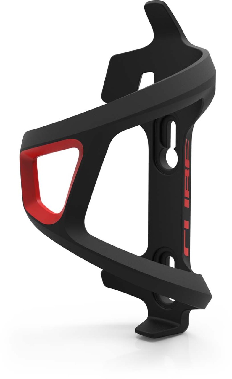 Cube HPP Portaborraccia Sidecage sinistro nero n rosso