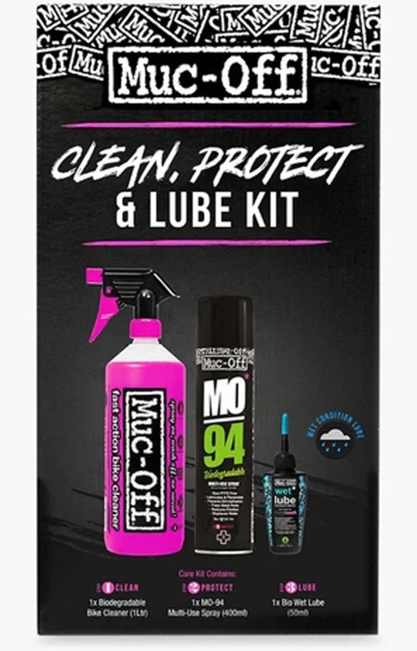 Muc-Off Kit di pulizia, protezione e lubrificazione per biciclette