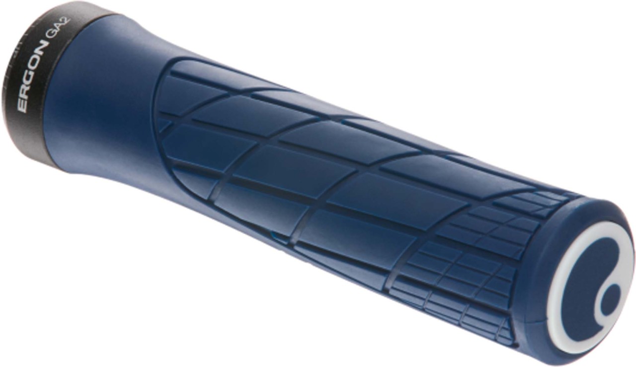 Ergon Manopole GA2 Nightride Blu