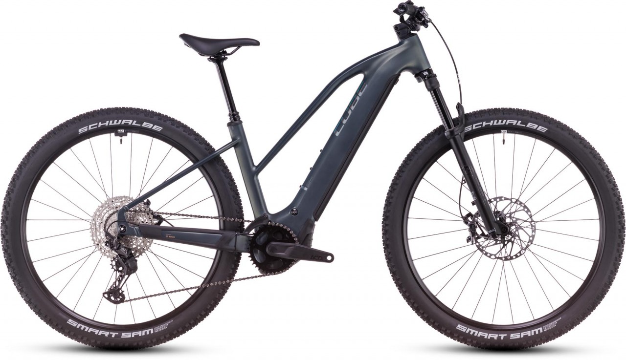 Cube Reaction Hybrid SLX 800 sagebrushgreen n prism 2025 - E-Bike Hardtail Mountainbike per Donne