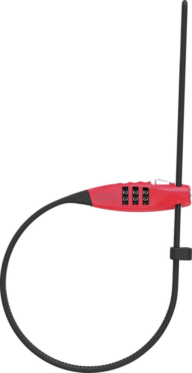 Abus Combiflex TravelGuard rosso