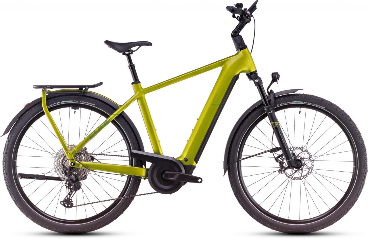 Cube Kathmandu Hybrid EXC 800 lizard n juniper 2025 - E-Bike da Trekking per Uomini