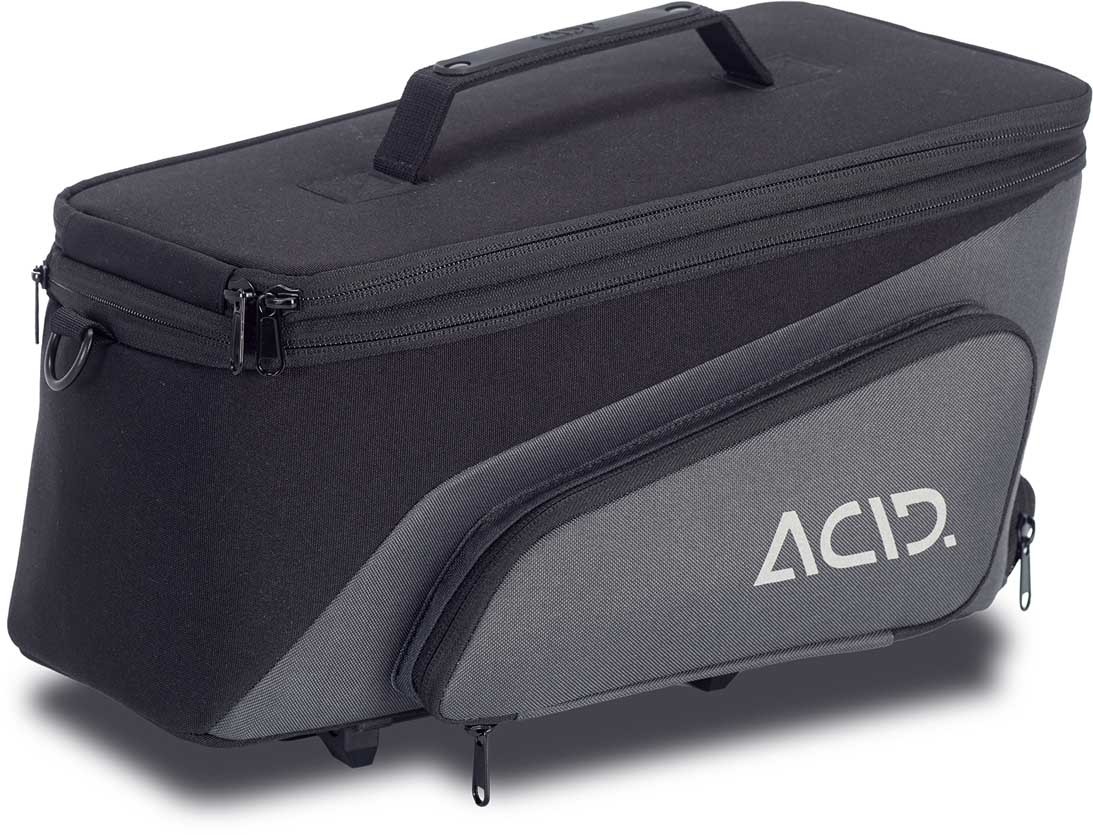 ACID Borsa da bicicletta TRUNK 8+7 RILink nero