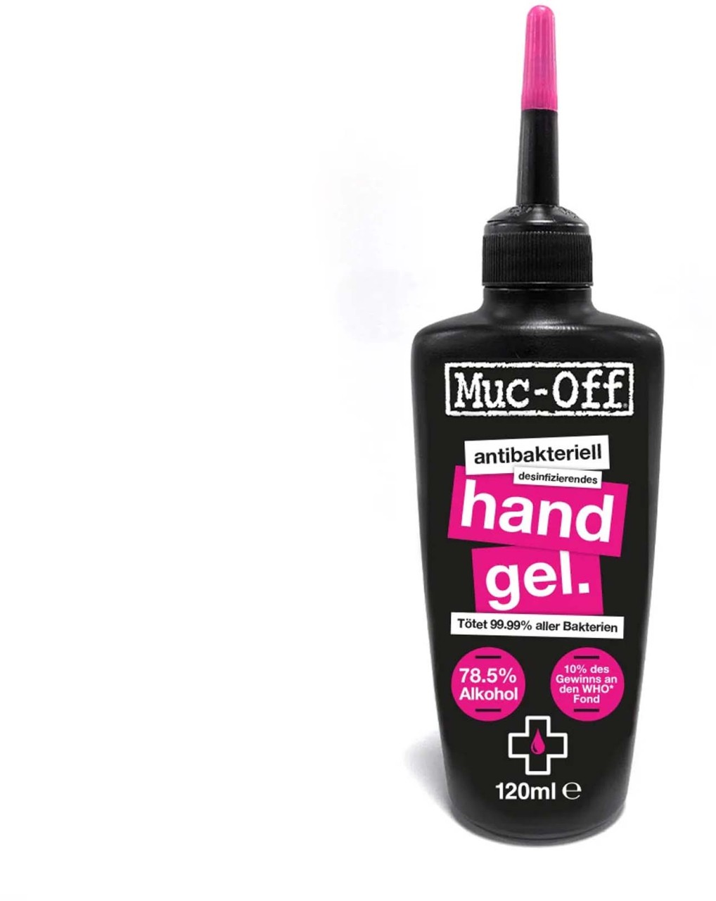 Muc-Off Gel antibatterico per la disinfezione delle mani 120 ml