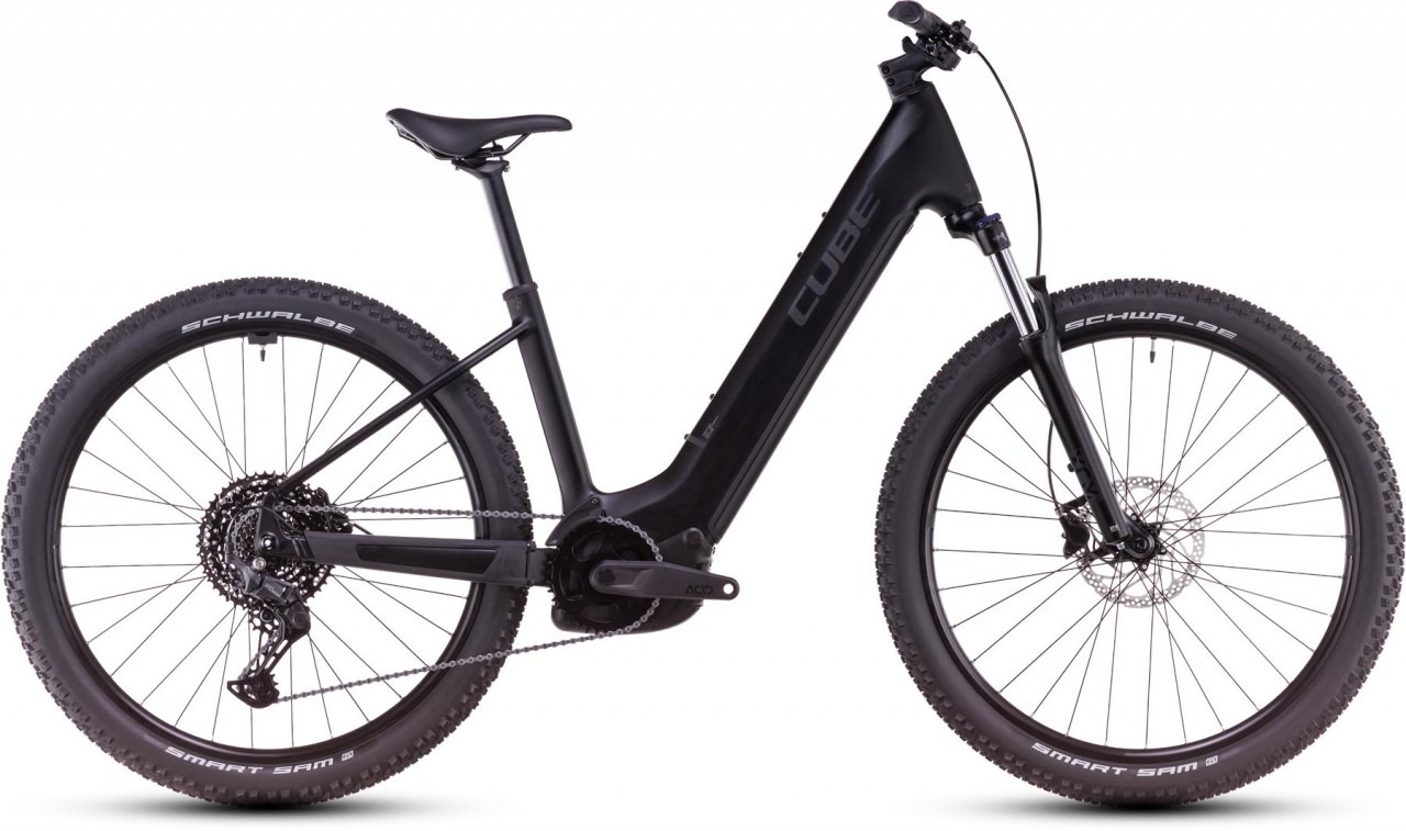 Cube Reaction Hybrid ONE 800 blackline 2025 - E-Bike Hardtail Mountainbike per principianti