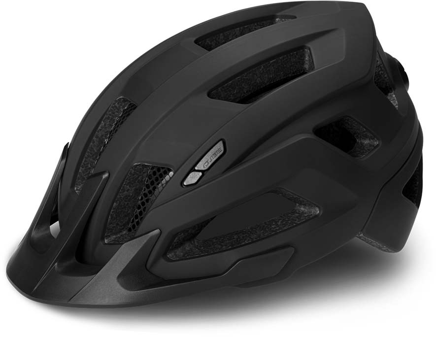 Cube Casco STEEP nero opaco