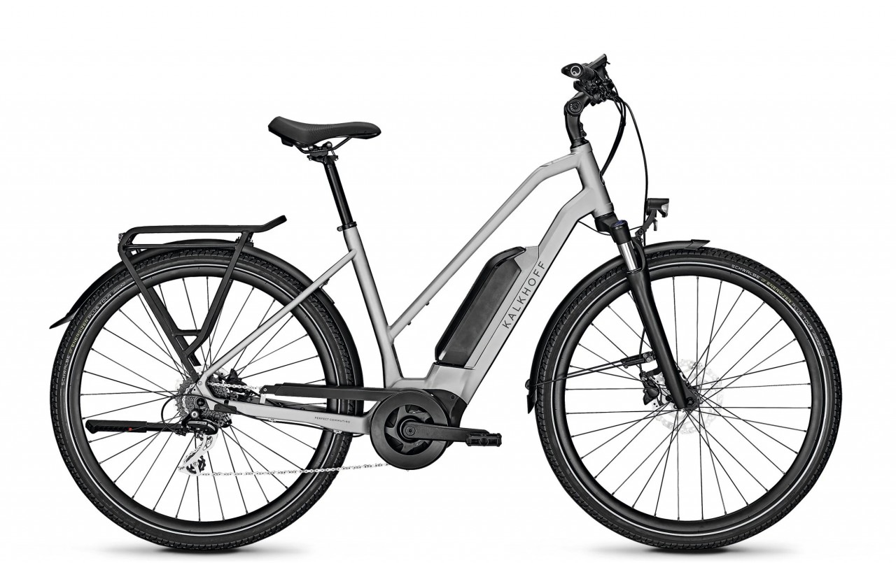 Kalkhoff Endeavour 1.B Move lightgrey matt 2023 - E-Bike da Trekking per principianti - con danni alla vernice
