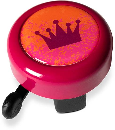 RFR Campanello per bicicletta BUDDYS Crown rosso n arancione