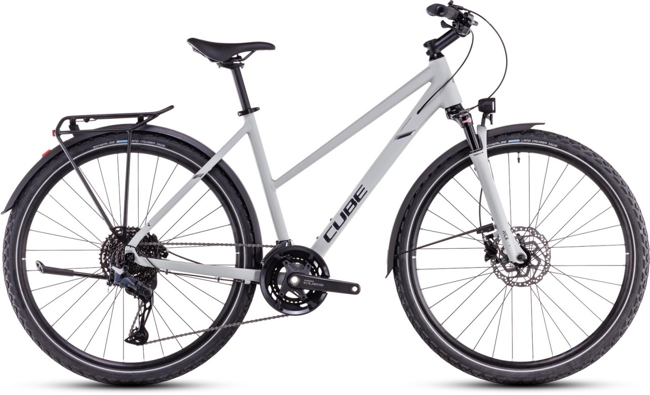 Cube Nature EXC Allroad seasalt n pyrite 2025 - Bici da Cross per Donne