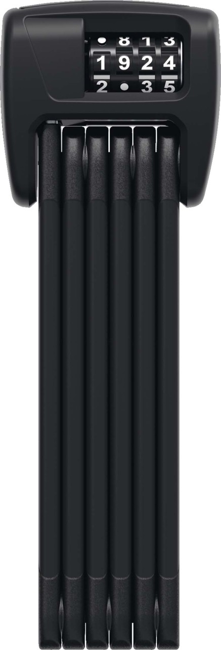 Abus Serratura pieghevole BORDOâ¢ Combo 6000C/90 LED nero + supporto SH